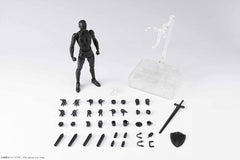 S.H. Figuarts Body-kun DX Set 2 (Solid Black Color Ver.) Approx. 5.9 inches (150 mm), ABS   PVC Action Figure