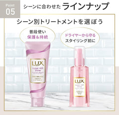 Lux Super Rich Shine Straight Beauty Rub Care Oil