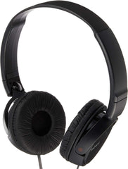 Sony MDR-ZX110 Headphones: Sealed Foldable Black MDR-ZX110 B