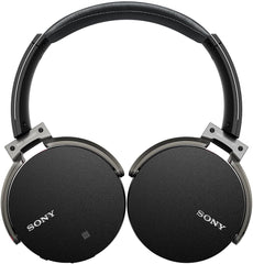 SONY Wireless Headphones MDR-XB950BT: Bluetooth/NFC Support Foldable With Mic/ Hands-free Calling Black MDR-XB950BT B