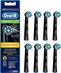 Brown Aural B Replacement Brush Multi-Action Brush/CROSS ACTION Black 8 bottles EB50-8EL parallel imports