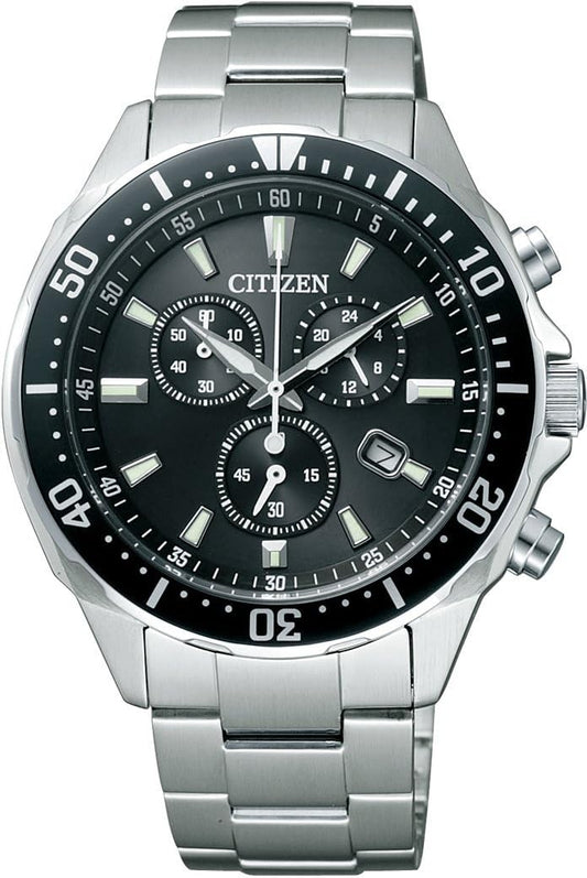 CITIZEN watch ALTERNA Alterna Eco-Drive eco-drive chronograph divers designs VO10-6771F mens watch