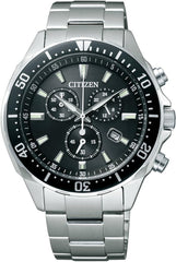 CITIZEN watch ALTERNA Alterna Eco-Drive eco-drive chronograph divers designs VO10-6771F mens watch