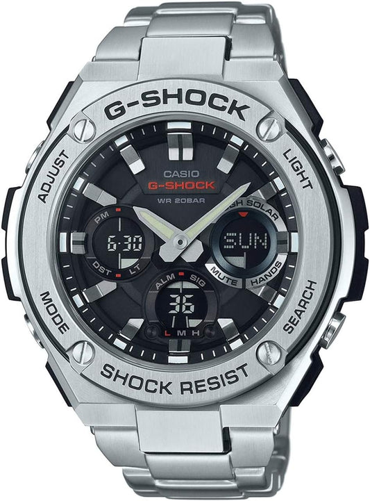 Casio CASIO watch G-Shock G – Steel Analog – dezitaruwa-rudotaimu GST – S110D – DC V, 1 A Solar Men's parallel import goods