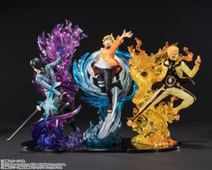 Bandai S Piri TS Fig Arts 0 Naruto Uchiha Sasuke Boruto Kizuna Rea Chion, Approx. 9.4 Inche s (240 m), Pinete d Finishe d Figre