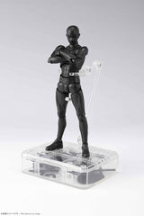 S.H. Figuarts Body-kun DX Set 2 (Solid Black Color Ver.) Approx. 5.9 inches (150 mm), ABS   PVC Action Figure