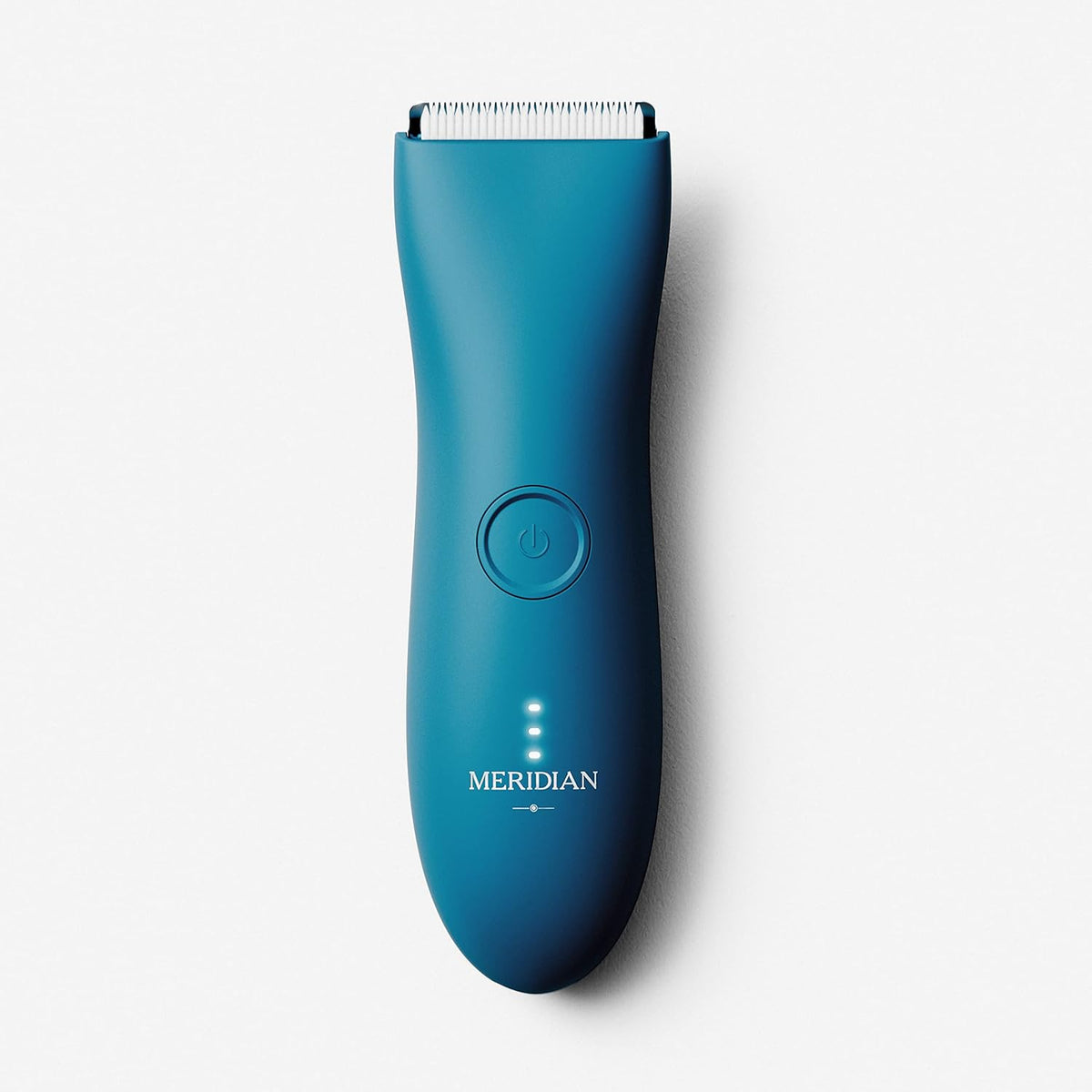 Genuine/Meridian Body Trimmer   Shaver Skin-friendly, Rustproof Ceramic Blade, VIO Hair Treatment, Solves the Problems of Rough Skin and Unwanted Hair Treatment, Durable, Waterproof, Bath Shaving, USB Rechargeable, Unisex, Gift (Blue)