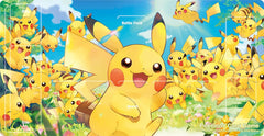 Pokemon Card Game Rubber Play Mat Pikachu Large Collection