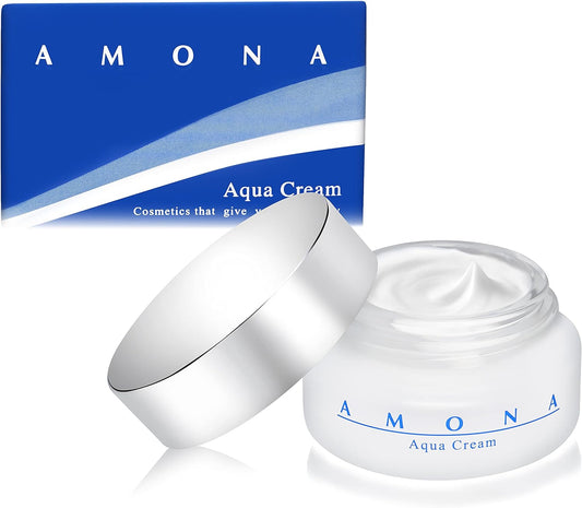 AMONA Highly Concentrated Human Stem Cells Moisturizing Cream Beauty Dermatology Supervision Deer Cream, Ceramide, EGF, Vitamin C Derivative, Exosome, Aging Care, Additive-Free, Made in Japan, 1.1 oz (30 g)