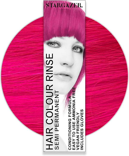 Ares Stargazer Hair Color Rinse 70ml Shocking Pink