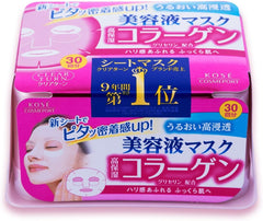 KOSE Clear Turn Essence Mask (Collagen) 30 Sheets with Leaflet Face Mask