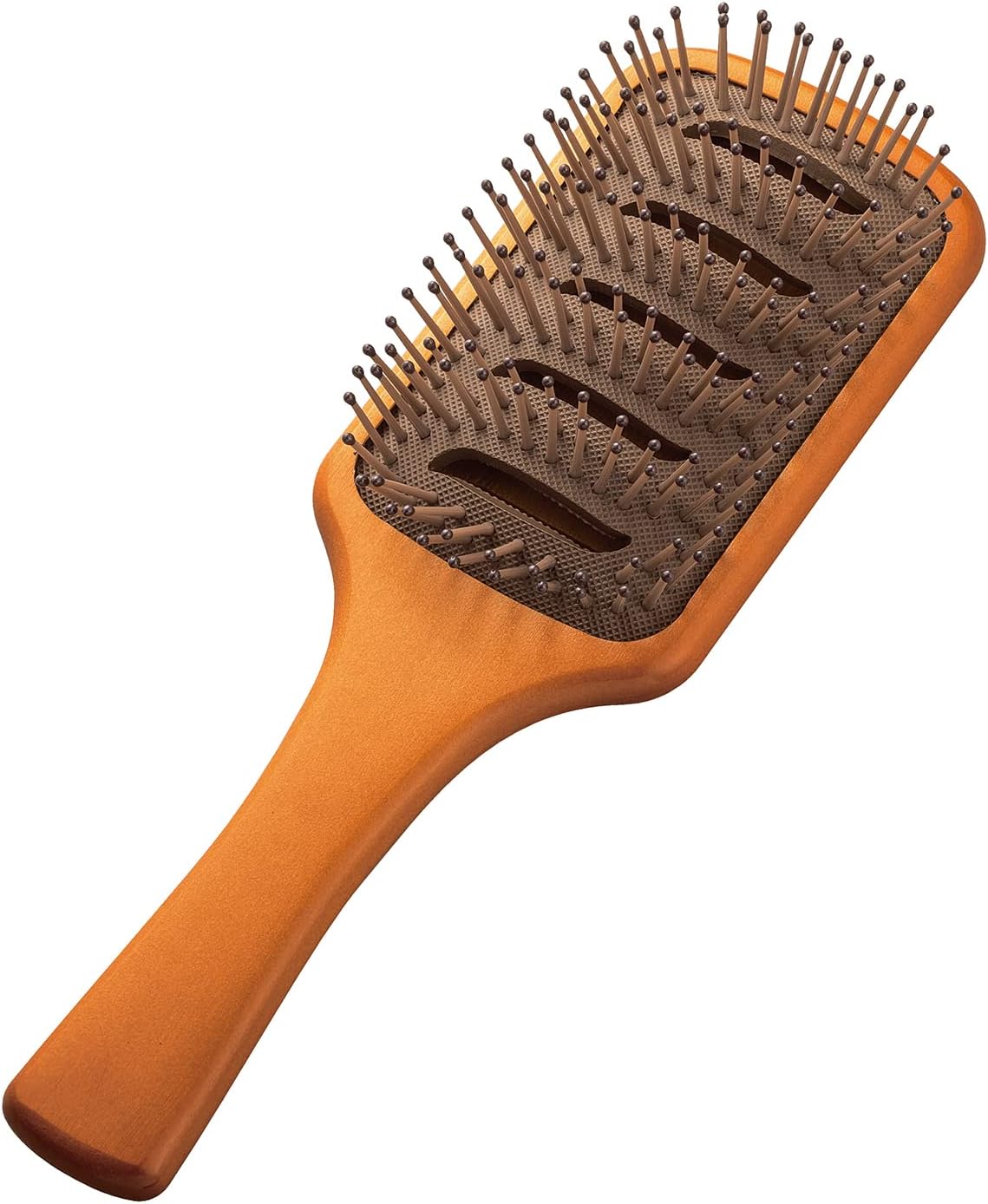 Kai KQ3177 Paddle Brush, Hairbrush, Hair Care, Quick Dryer, Styling, Cushion, Round Tip Pin