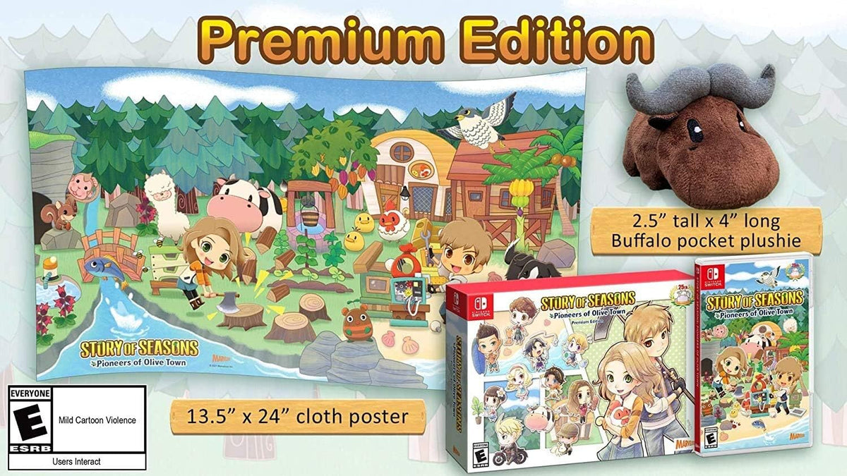 [Japanese Nintendo Switch] STORY OF SEASONS: Pioneers of Olive Town - Premium Edition for Nintendo Switch