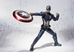 S.H. Figuarts Captain America (Civil War), Approx. 5.9 inches (150 mm), ABS   PVC, Pre-painted Action Figure