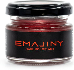 EMAJINY Emajiny Red E73 Emaginy Red Color Wax Red 1.2 oz (36 g) Made in Japan Unscented 1 Day Red Hair Rinse with Shampoo