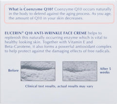 Eucerin Sensitive Facial Skin Q10 Anti-Wrinkle Sensitive Skin Creme 48g (parallel import goods)