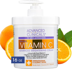 Advanced Clinicals Vitamin C Cream.