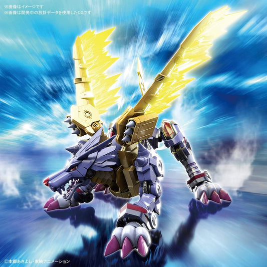 Figure-Rise Standard Digimon Adventure Metal Garurumon (AMPLIFIED) Color Coded Plastic Model