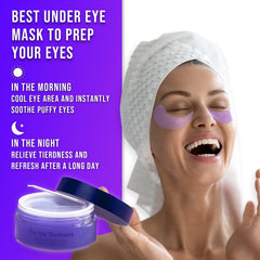 W BEAUTY Eye Spa Treatment, 60 Pieces, 30 Doses, Under the Eyes, Collagen Patches, Hydrogel, Moisturizing, Mask Patches, Tweezers Included, Eye Care