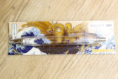 Forkart Ballpoint Pen Beige 13.5cm Fugaku Kinkiki Tora