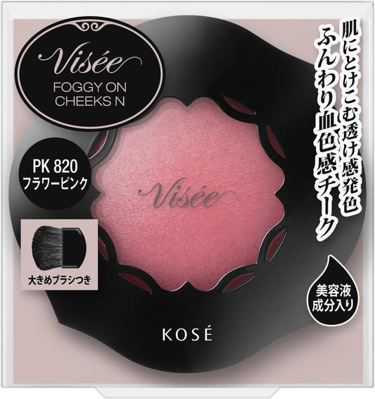 Visee Foggy On Cheeks N PK820 Flower Pink 5g