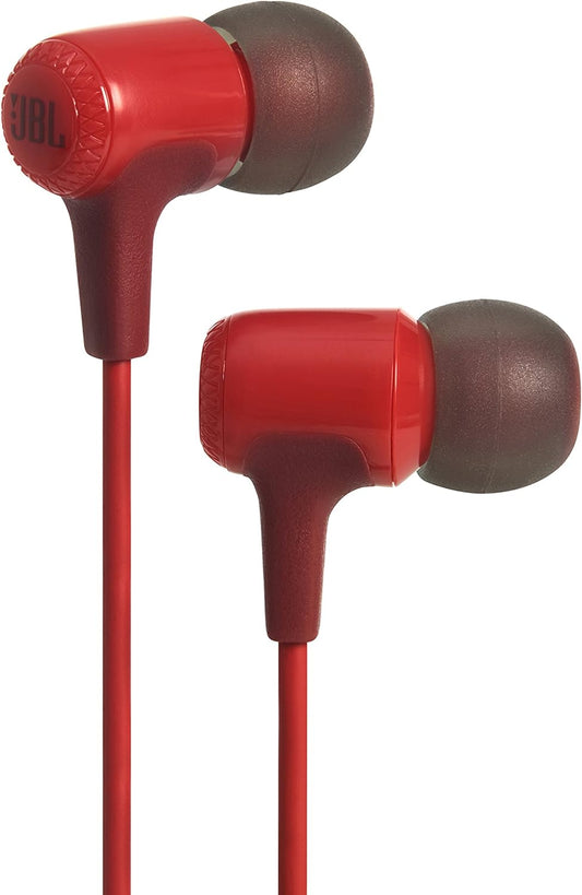 JBL E15 Earphones Canal Type/Mic Onboard JBLE15 Official Japan Product: red