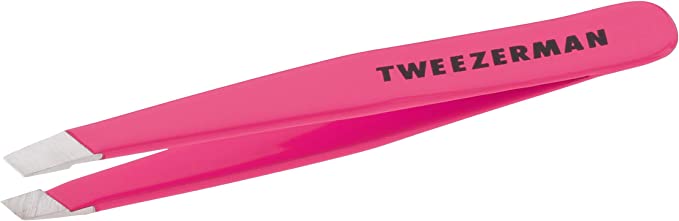 Tweeter Man Mini Slant Tweezers - Flamingo Pink -