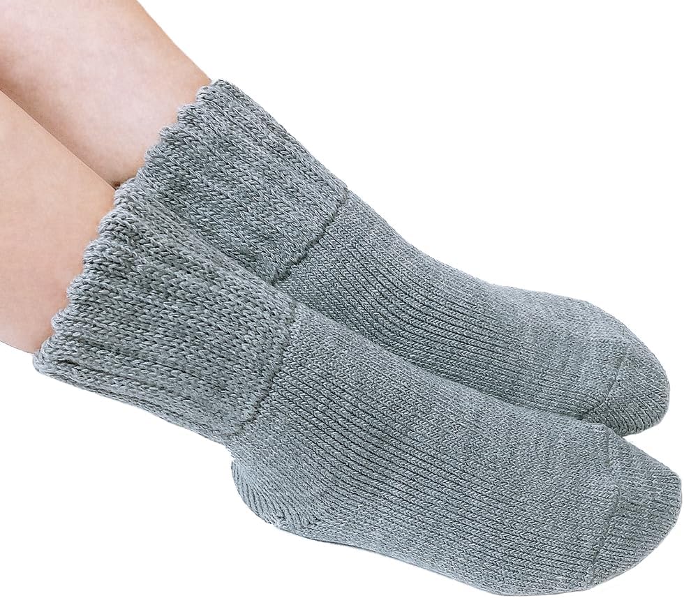 Women's Super Warm Blanket Socks, Made in Japan, Cold Removal Socks, Black