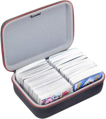 RLSOCO Large Capacity Card Game Storage Case, Compatible with Pokemon Trading Cards, DM23-BD1, Duel Masters TCG, Eevee Heroes, Duel Masters, Yu-Gi-Oh! OCG, Dragon Ball Card Game, etc. Can hold 600 cards (M (new))