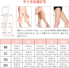 Elastic stockings for women, compression socks, socks, stockings, compression, graduated compression socks, foot care, large size, open toe