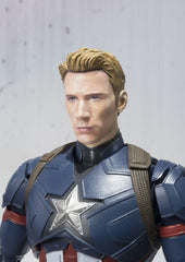 S.H. Figuarts Captain America (Civil War), Approx. 5.9 inches (150 mm), ABS   PVC, Pre-painted Action Figure