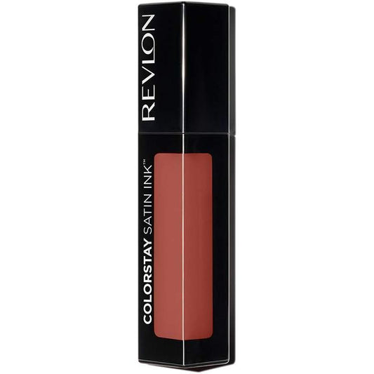 Revlon Color Stay Satin Ink 006 Eyes on You: Moderately Sweet Chocolat Rose (Yebe) Hard to fade, hard to transfer, faint gloss Satin Matte 5mL Lip Color Lipstick 5ml (x 1)