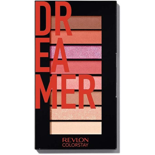 Revlon Color Stay Looks Book Palette 950 Dreamer (Color Image: Coral Beige) Eye Shadow Multicolor 3.4g (x 1)