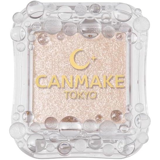 Canmake City Light Eyes 05 Moon Diamond 1.0g Single Color Eyeshadow Lame Pearl White Beige