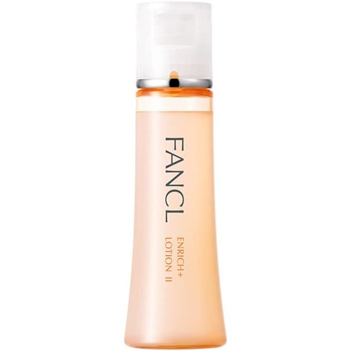 FANCL Enrich Plus Makeup Liquid II, Moist 1 (Approx. 60 Doses) <Quasi-drug Products> Lotion, No Additives (Aging Care/Collagen), Sensitive Skin