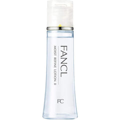 FANCL (FANCL) Moist Fine Lotion II Moisturizer, 1.0 fl oz (30 ml) (Approx. 30 Day Supply), Lotion, Additive-Free (Inner Dry/Dry Skin/Oily Skin), Moisturizing