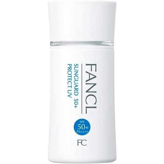 FANCL (FANCL) (New) Sun Guard 50+ Protective UV (Approx. 60 Doses), Sunscreen, Whole Body, Additive-Free (UV Ray/Blue Light Drying), Waterproof