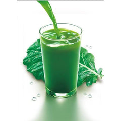 "Frozen" Fancel Freshly Pressed Kale Green Juice, Instant Freezing, 7 Bags, 24.7 oz (700 g) x 2