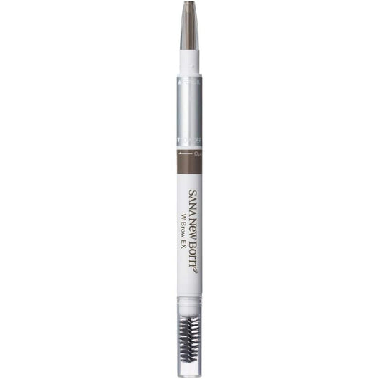 [Japanese Eyebrow] New Born W Brow EX NB14 (Smokey Brown) 1 x Eyebrow B14 Smokey Brown
