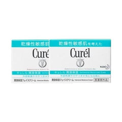 Kao Curél Moisturizing Face Cream, 1.4 oz (40 g) x 2