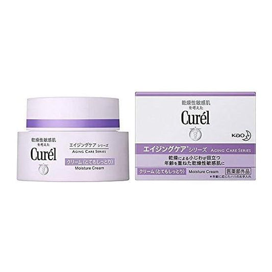 Curel Aging Care Cream 1.4 oz (40 g), Set of 3