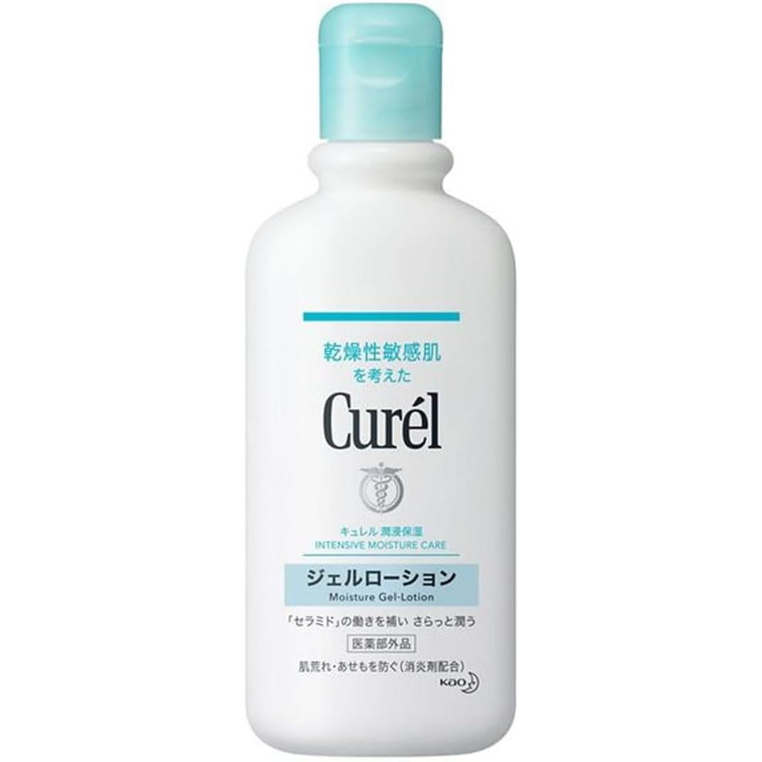 Kao Curel Gel Lotion, 8.7 fl oz (220 ml) x 3 Pieces