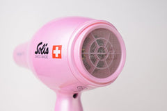 Solis Household Hairdryer, Salon-like Finish, Cool Shot Button, ION Technology, Wind Style Pro, Soft Pink