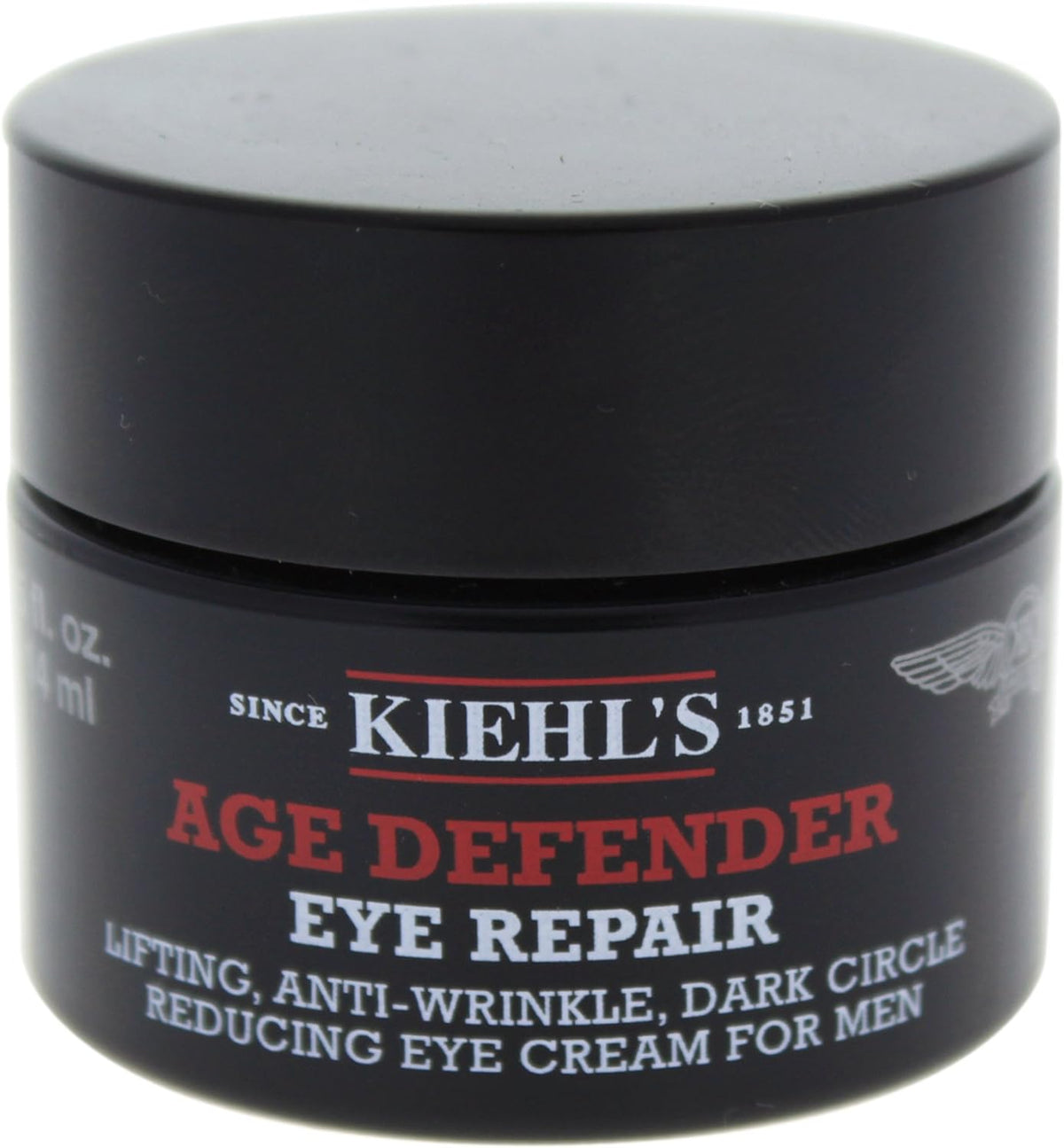 [Japanese Eye cream] Kiehl's Age Defender Eye Repair Lifting, Anti-Wrinkle, Dark Circle Reducing Eye Cream For Men, 0.55 fl oz (14 ml)