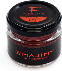 EMAJINY Emajiny Red E73 Emaginy Red Color Wax Red 1.2 oz (36 g) Made in Japan Unscented 1 Day Red Hair Rinse with Shampoo