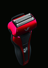 Maxell Izumi Electric Shaver 3-Blade Reciprocating Z-DRIVE High-End Series Red IZF-V917-R