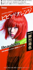 Hair Color Beauty Makeup Color Vivid Orange 145mL 1pcs (x1)