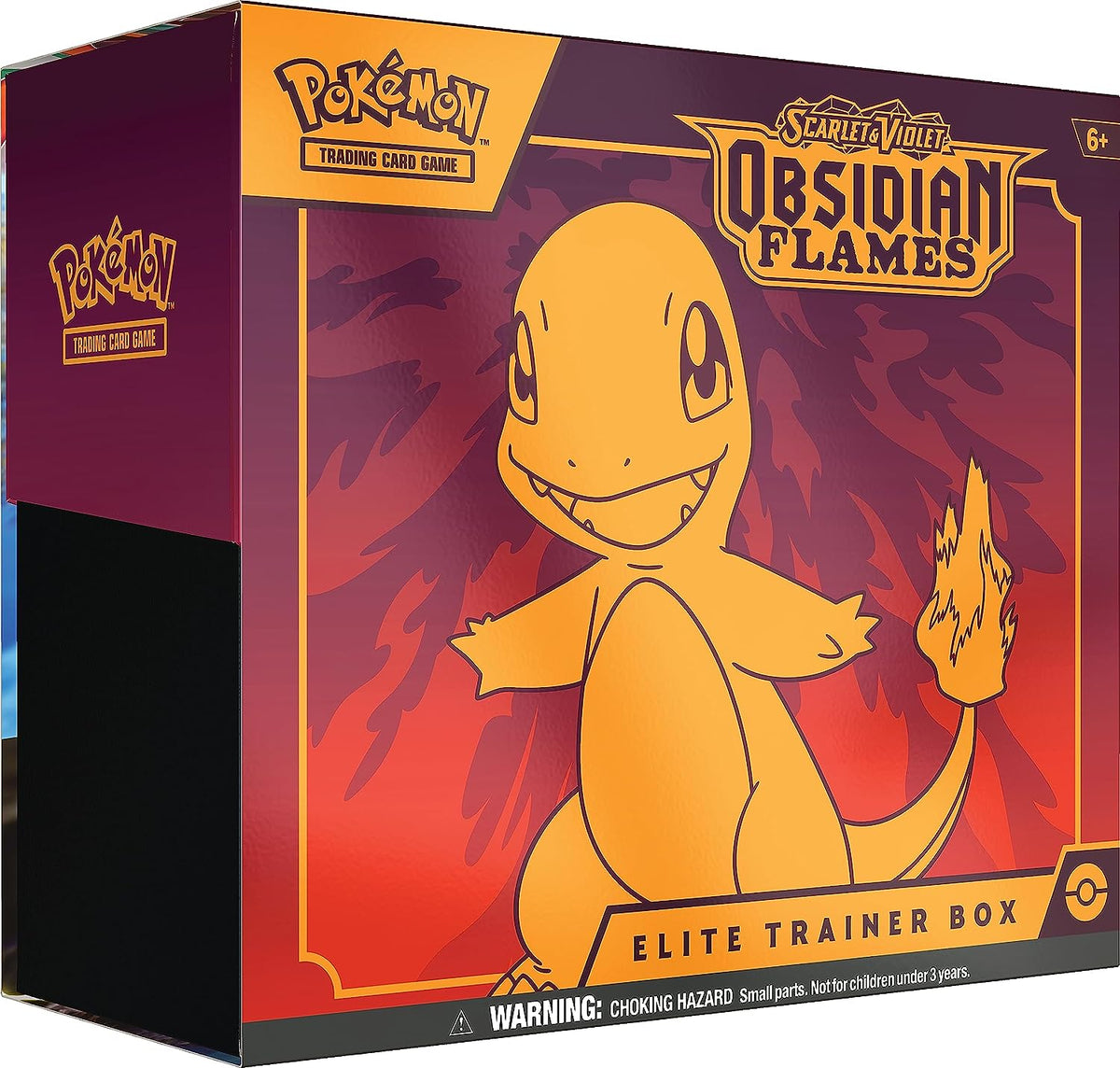 Pokemon Trading Card Game Scarlet   Violet Obsidian Flame Elite Trainer Box (9 Booster Packs, 1 Full Art Foil Promo Card   Premium Accessories)