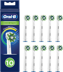 Braun Brown oral-b Oral B genuine electric toothbrush replacement brush multi-action 10 pieces multi-action brush EB50 RB CleanMaximizer Overseas name CROSS ACTION parallel import goods