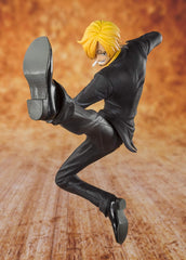 Figuarts Zero One Piece Black Foot Sanji Approx. 5.1 inches (130 mm), ABS   PVC Pre-painted Complete Figure